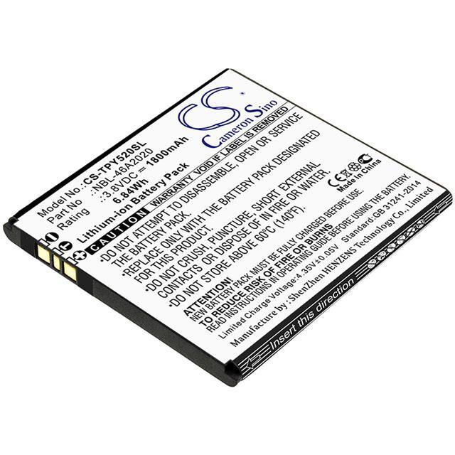 NBL-46A2020 BATTERY Replacement for Neffos NBL-46A20