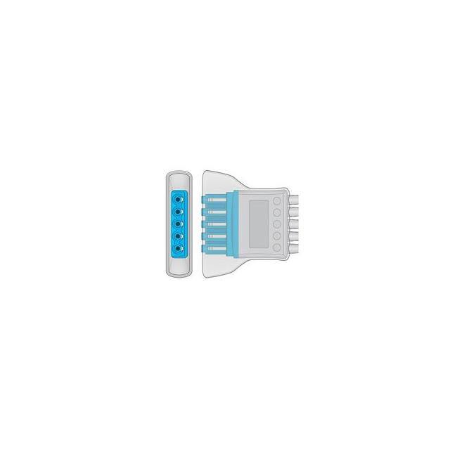 LW-2090S29/5AT ECG TELEMETRY LEADWIRES Replacement for Amc LW-2090S29/5