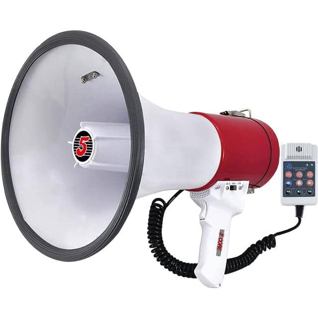 66SUR Megaphone Bullhorn Police Siren