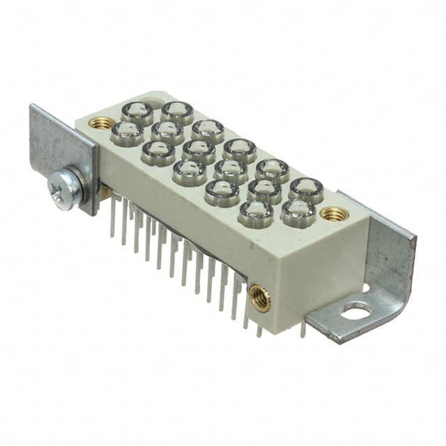 20400163821 RECEPTACLE 16-WAY, 8X LED 660NM