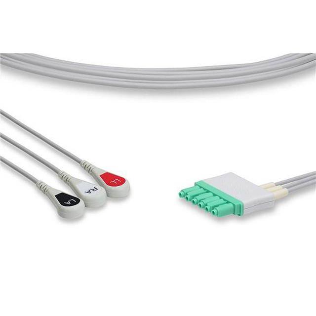 LG3-90S0 ECG LEADWIRES Replacement for Draeger LG3-90S0