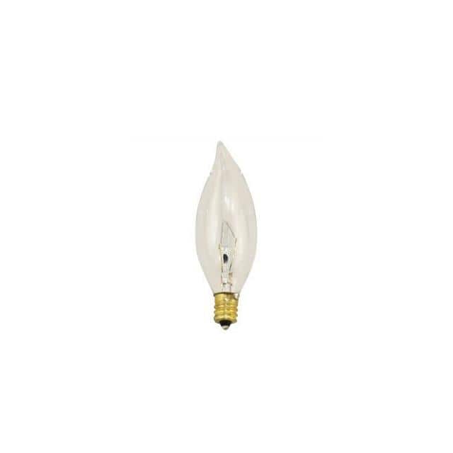 2PAK:WW-5Z05-8 15W BENT TIP CLEAR  CAND. BASE
