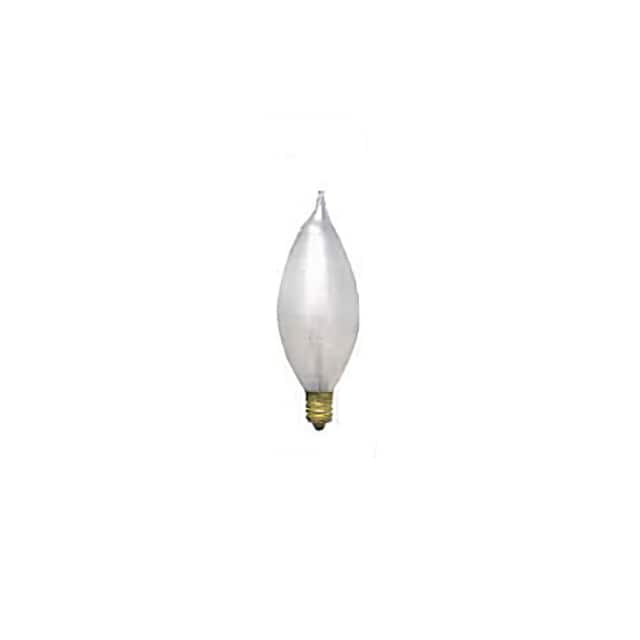 WW-6JKG-9 40W C11 E12 CLEAR SPUN GLOW CAND