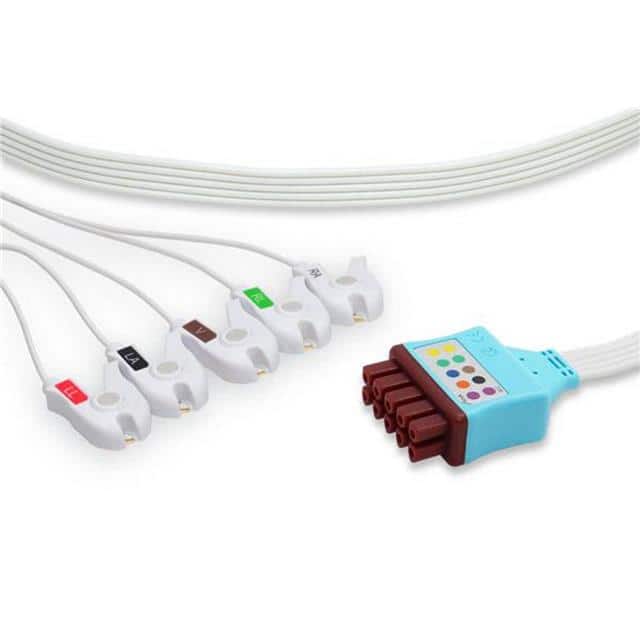 LV5-90DP0 DISPOSABLE ECG LEADWIRES Replacement for Datex Ohmeda LV5