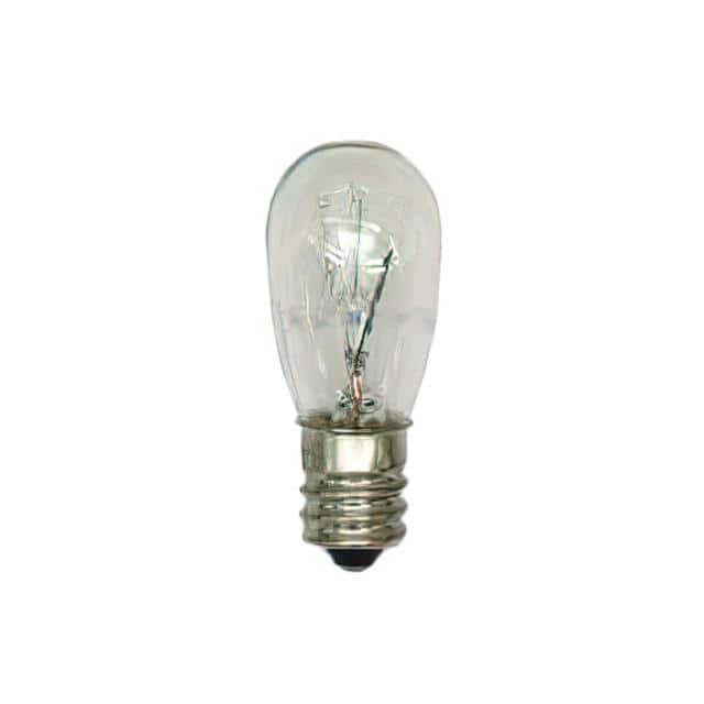 6S6/120V S-6 BULB, CANDELABRA SCREW, 120V
