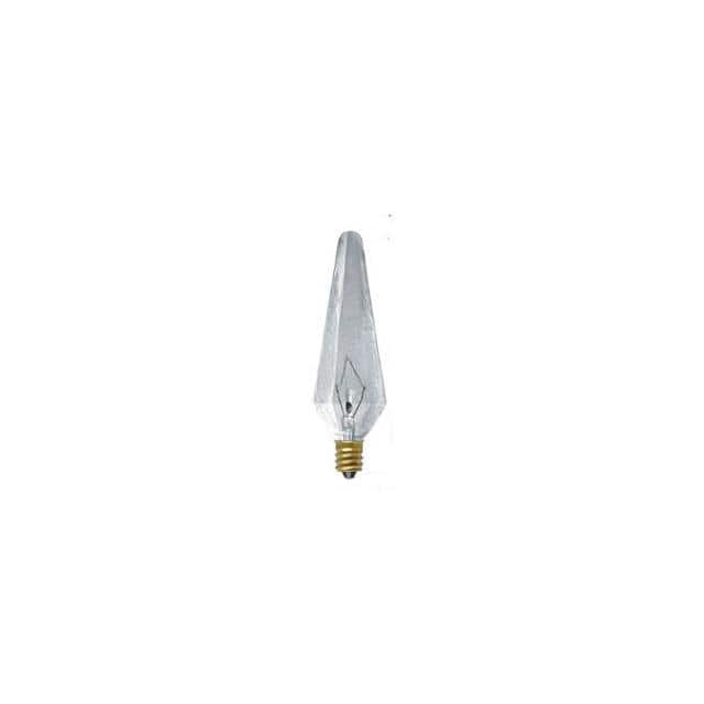 4PAK:WW-5ZFA-0 40W PRISM CLEAR SHAPED E12 BASE
