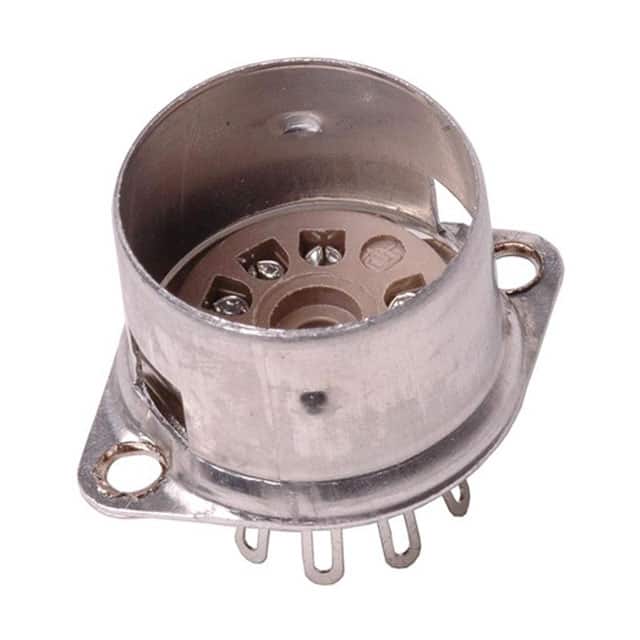 VT9-ST-C 9 PIN MINI CHASSIS MOUNT SOCKET