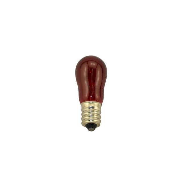2PAK:WW-60EH-2 6W RED CANDELABRA BASE E12