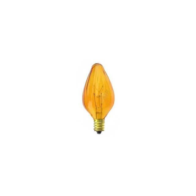 2PAK:WW-5ZYE-5 25W 120-130V AMBER FLAME SHAPE
