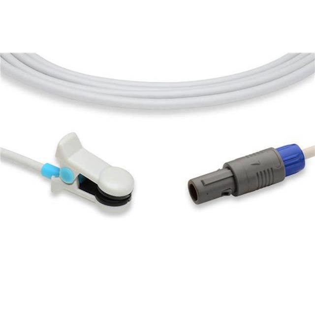 M12 DIRECT-CONNECT SPO2 SENSORS ADULT EAR CLIP Replacement for Medchoice M12 Di