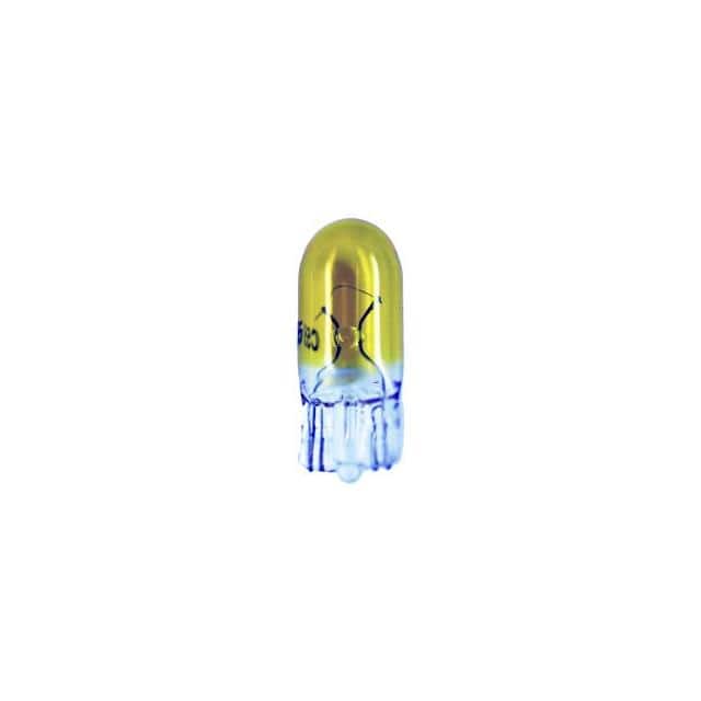 10PAK:WW-1DRA-2 6.3V .25A T3.25 WEDGE YELLOW