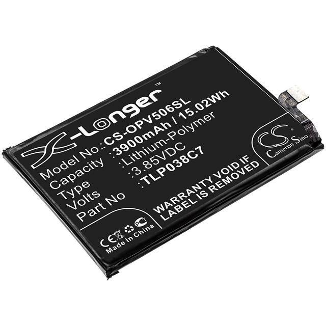 TLP038C7 BATTERY Replacement for Alcatel TLP038C7