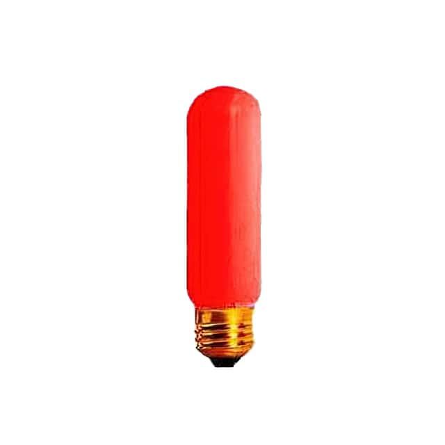 WW-0ZVE-0 25W 130V T10 RED BULB