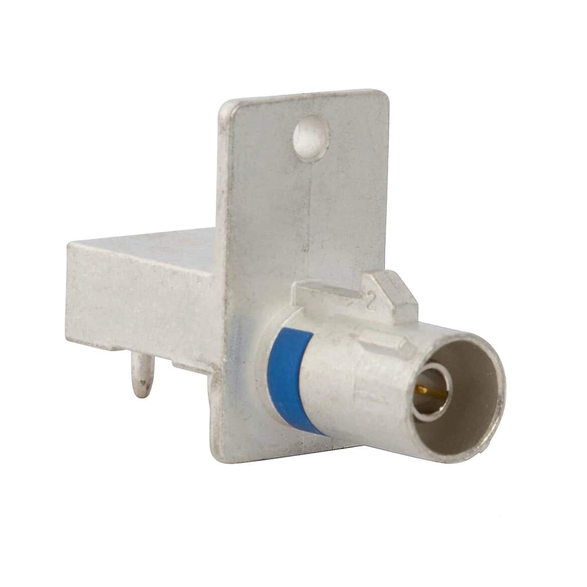 2FA1-NASP-PCB-3 FAKRA RIGHT ANGLE PCB PLUG, 50 O