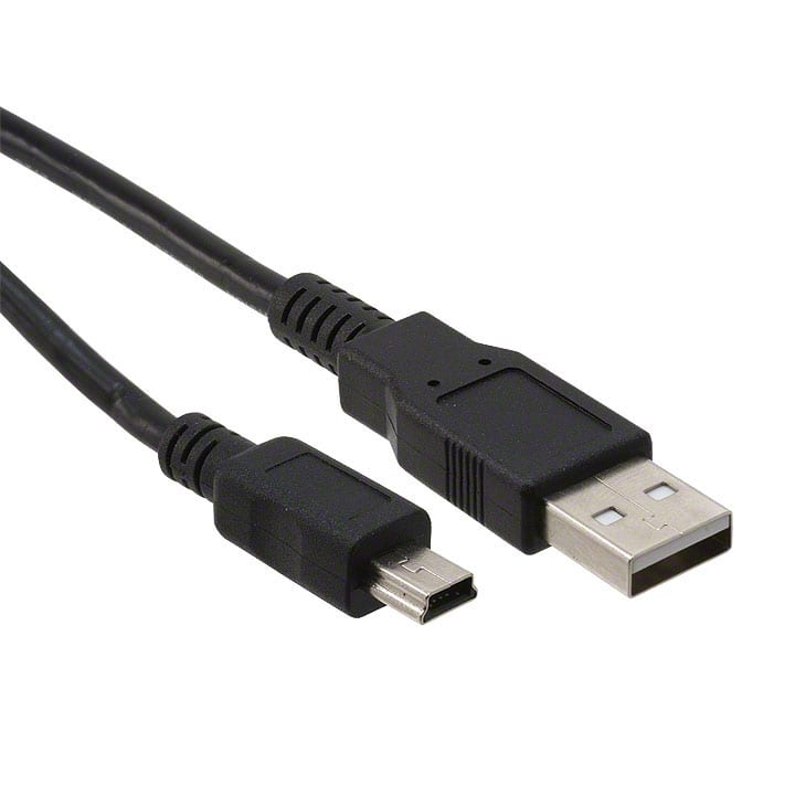 A TO MINI B CABLE A PLUG TO MINI B PLUG