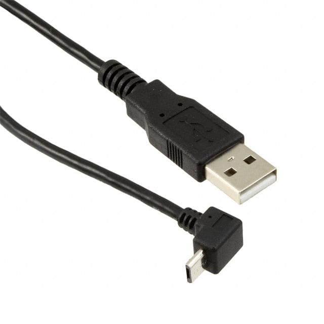 102-1392-BL-00200 CBL USB2.0 A PLUG-MCR B PLUG UP