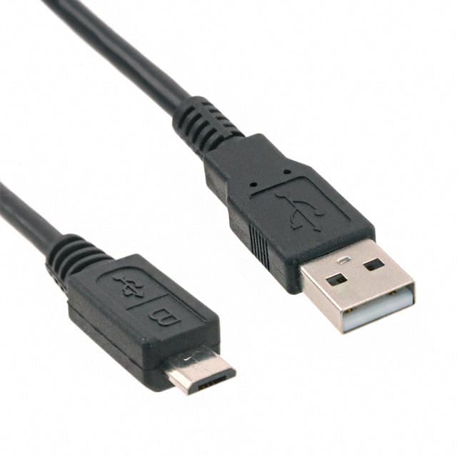 102-1092-BL-00200 CBL USB2.0 A PLG-MCR B PLG 6.56'