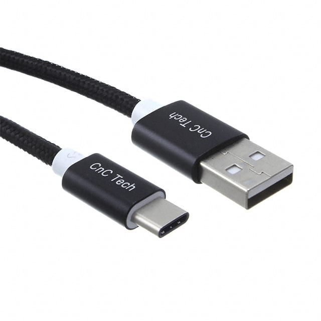 105-1032-BL-B0150 CBL USB2.0 A PLUG TO C PLG 4.92'