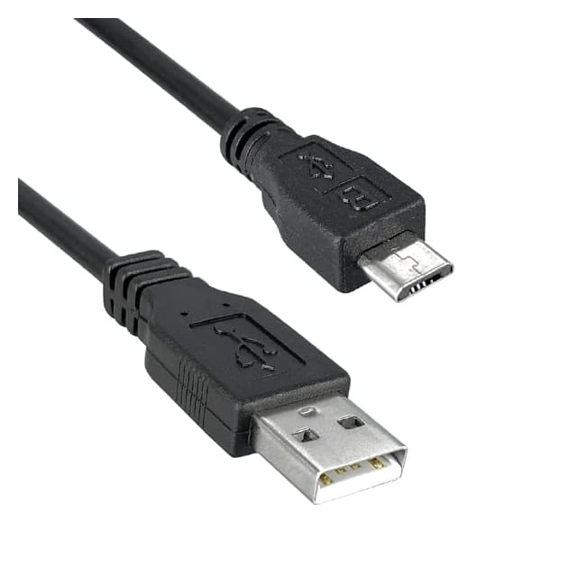 3025031-06 CBL USB2.0 A PLUG-MCR B PLUG 6'