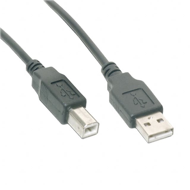 AK672-5-BLACK CBL USB1.1 A PLUG TO B PLG 16.4'