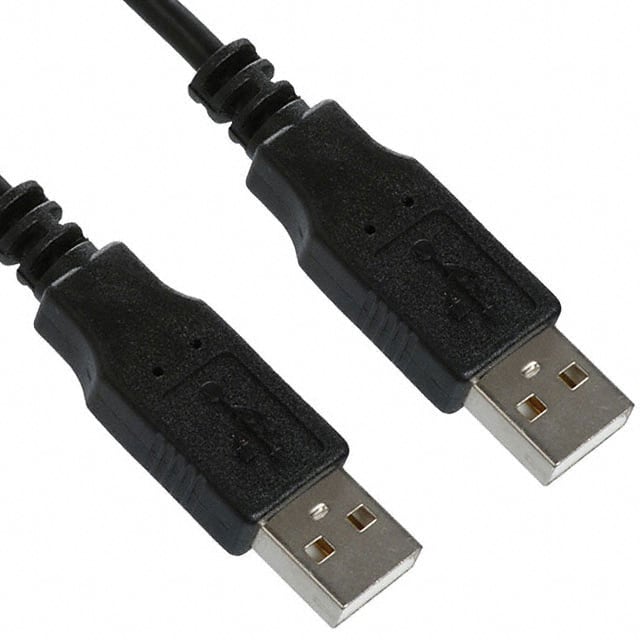 AK670/2-5-BLACK CBL USB2.0 A PLUG-A PLUG 16.4'