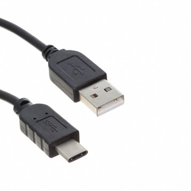 CA-USB-AM-CM-3FT CBL USB2.0 A PLUG TO C PLUG 3'