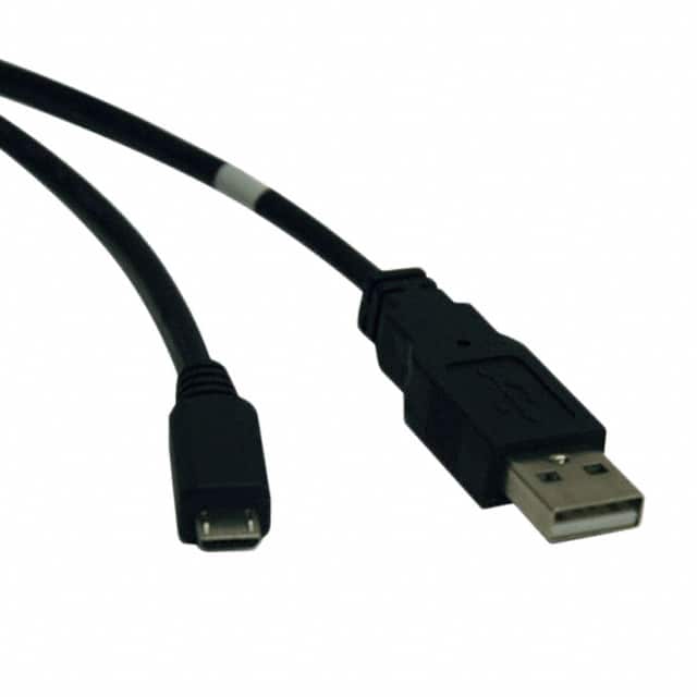 U050-003 CBL USB2.0 A PLUG-MCR B PLUG 3'