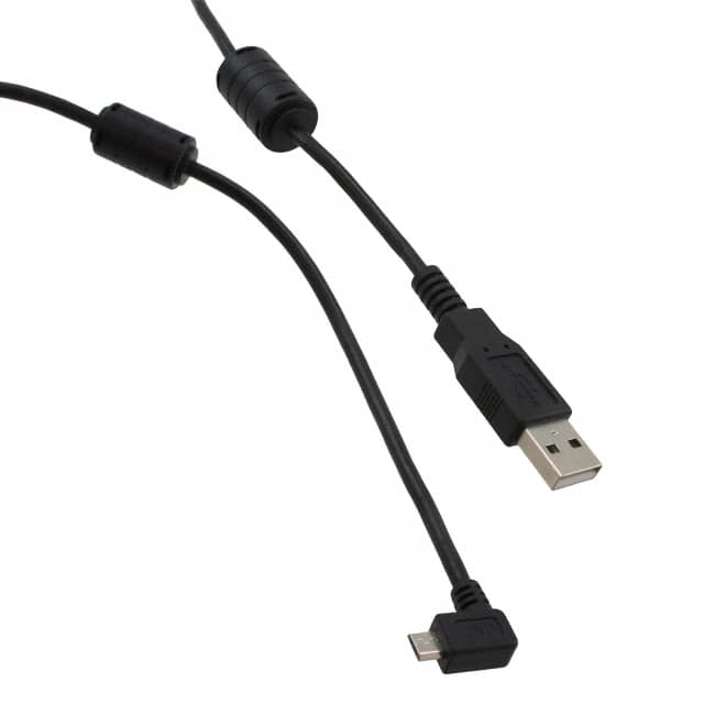 102-1292-BL-00100 CBL USB2.0 A PLUG-MCR B PLG LEFT