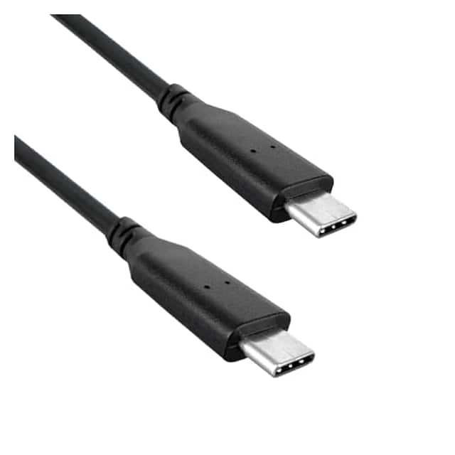 3021091-01M CBL USB2.0 C PLUG TO C PLG 3.28'