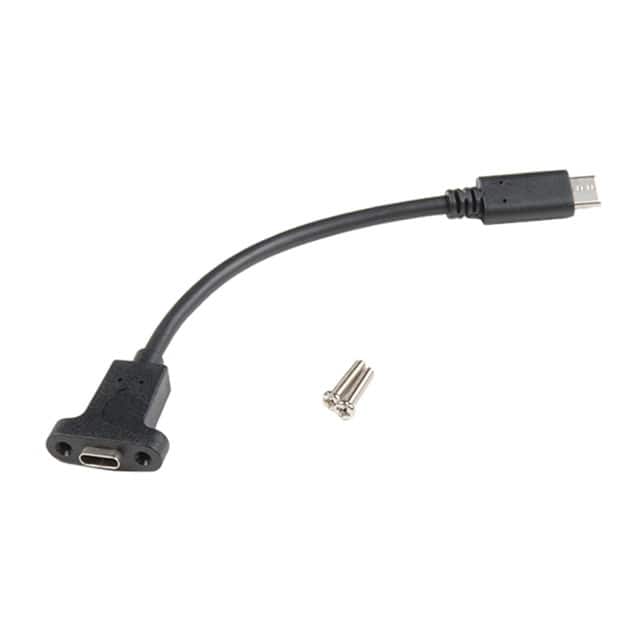 CAB-15455 CABLE C RCPT TO C PLUG 0.48'