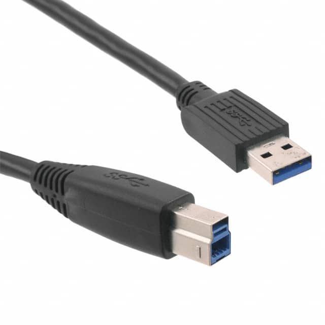 103-1030-BL-00100 CABLE A PLUG TO B PLUG 3.28'