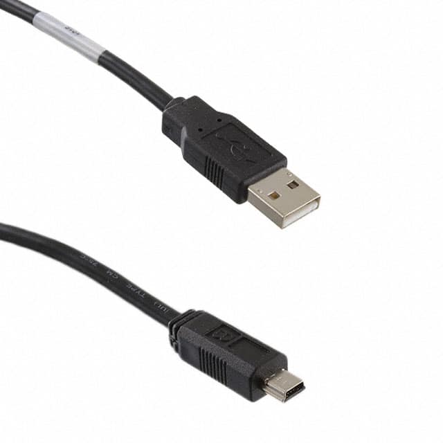 1496476-3 CBL USB2.0 A PLG-MIN B PLG 6.56'