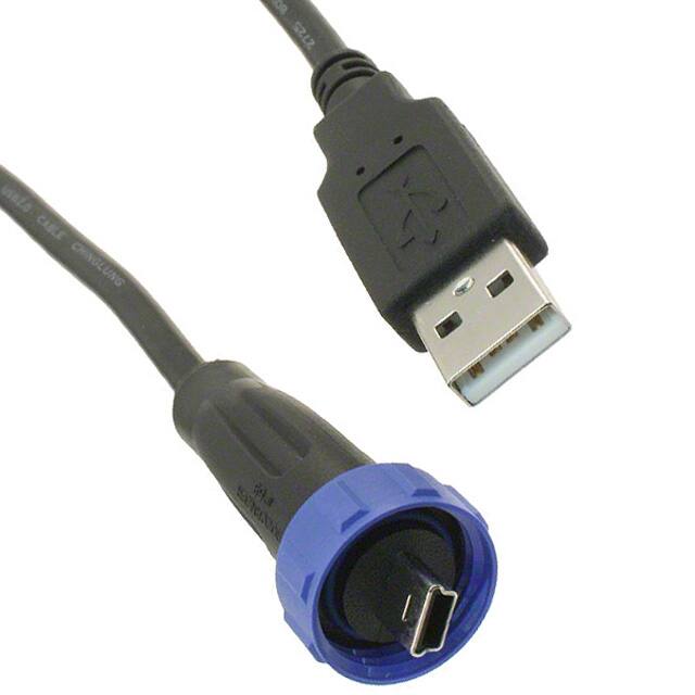 PX0441/2M00 CBL USB2.0 A PLG-MIN B PL W/COUP