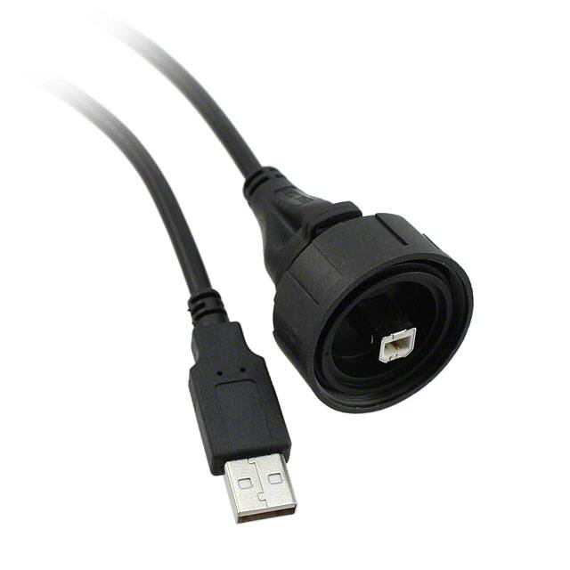 PX0840/B/3M00 CBL USB2.0 A PLUG-B PLUG W/COUPL
