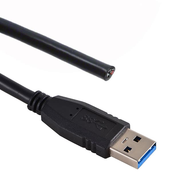 A-USB30AM-OE-300BK24 CABLE A PLUG TO OPEN 9.84'
