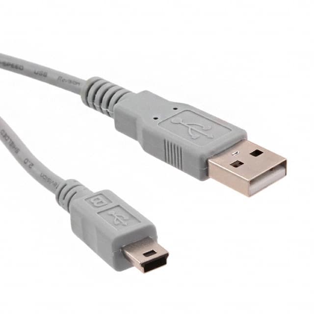 102-1031-GR-00500 CBL USB2.0 A PL-MIN B PL 16.4'