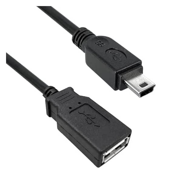 3021065-01M CBL USB2.0 A RCP-MIN B PLG 3.28'