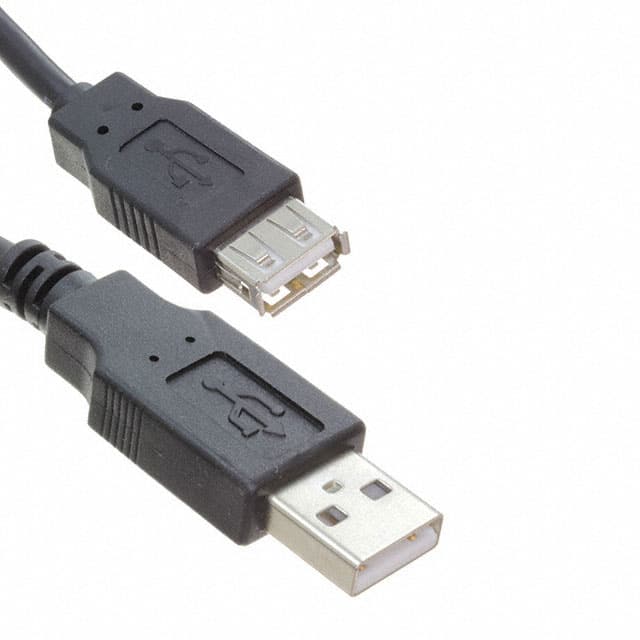 CA-USB-AM-AF-10FT CBL USB2.0 A RCPT TO A PLUG 10'