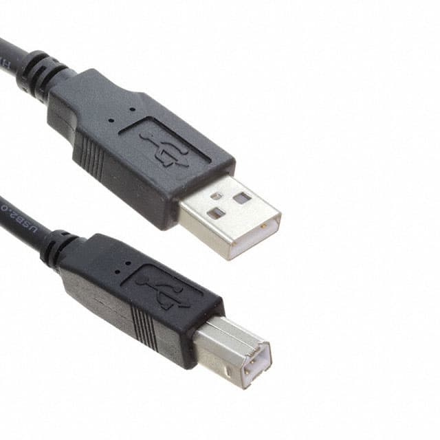 CA-USB-AM-BM-3FT CBL USB2.0 A PLUG TO B PLUG 3'