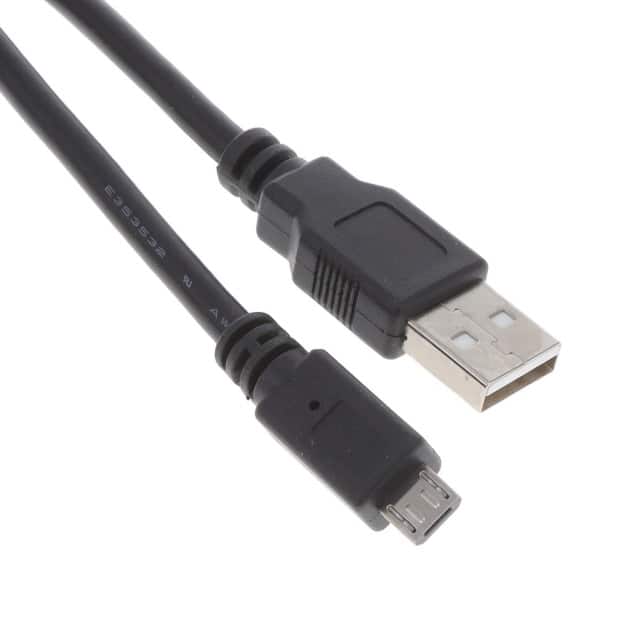 USBA1M2MICROB20(R) CABLE A PLUG TO MCR B PLUG 3.94'