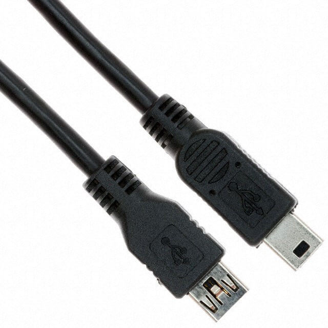 AK669M-2 CBL USB1.1 MINI B RCPT-MIN B PLG