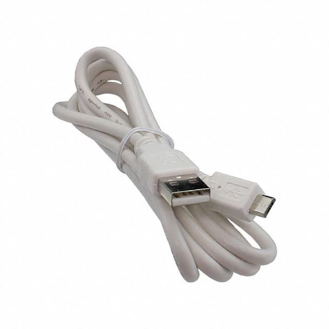 USBA1M2MICROB20W(R) CABLE A PLUG TO MCR B PLUG 3.94'