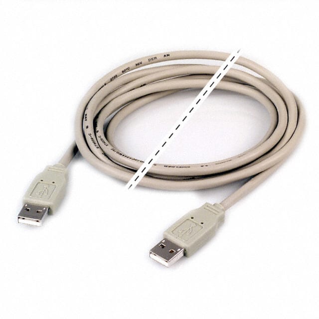 AK670/2-1 CBL USB2.0 A PLUG TO A PLG 3.28'
