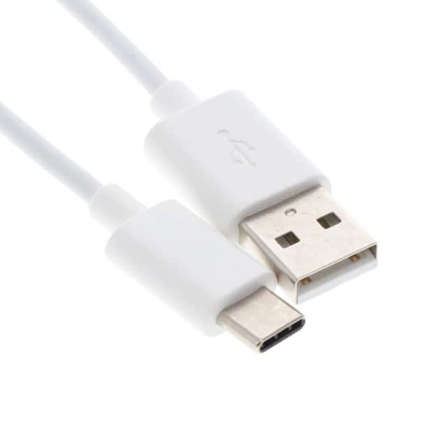 USBA2C1M0USBC-WH(R) CBL USB2.0 A PLUG TO C PLG 3.28'