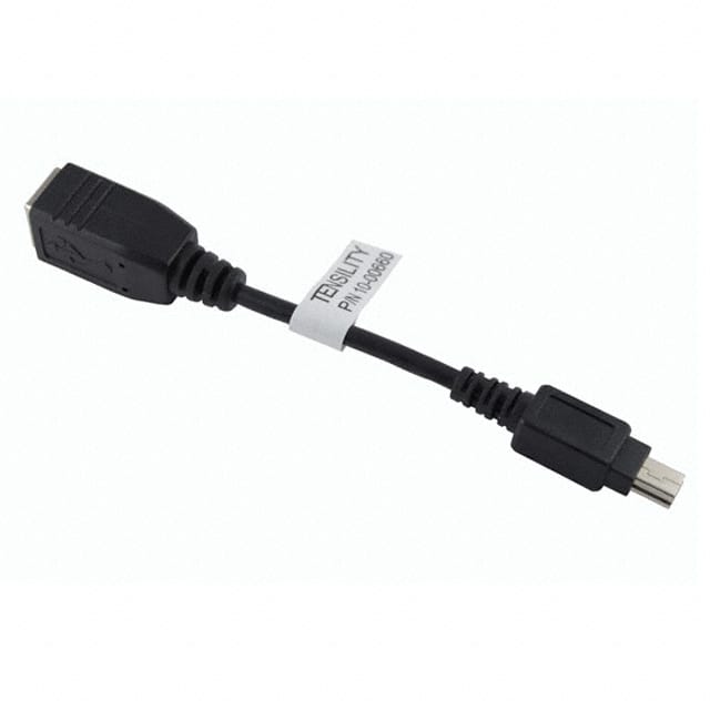10-00660 CBL USB2.0 B RCP-MIN B PLG 0.33'