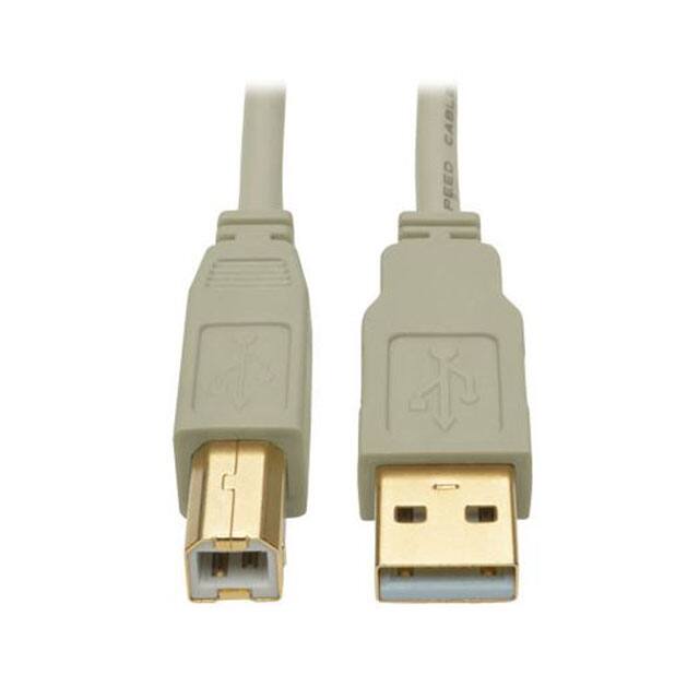U022-010-BE CBL USB2.0 A PLUG TO B PLUG 10'