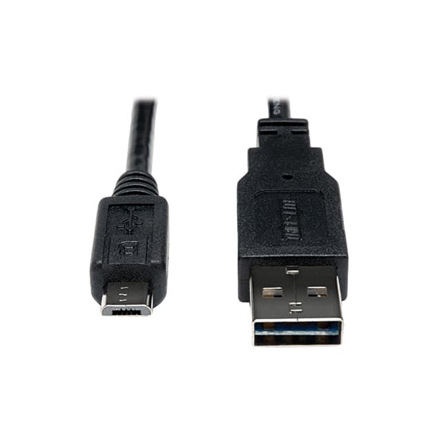 UR050-001-24G CBL USB2.0 A PLUG-MCR B PLUG 1'
