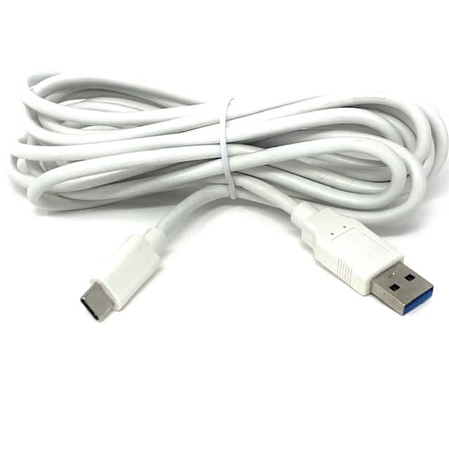USBC10KM301M0USBAMWHR CABLE A PLUG TO C PLUG 3.28'
