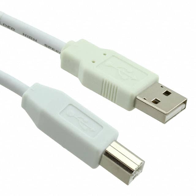 1487586-3 CBL USB2.0 A PLUG TO B PLG 0.52'
