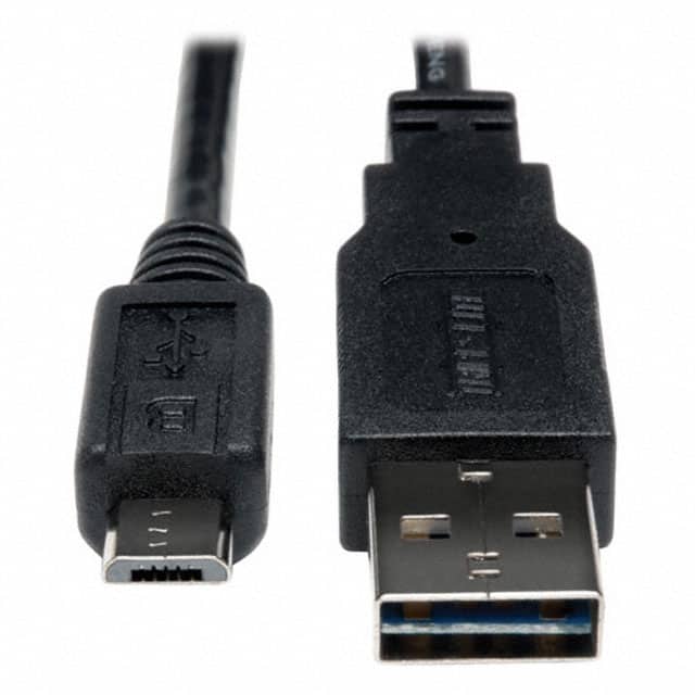 UR050-003 CBL USB2.0 A PLUG-MCR B PLUG 3'